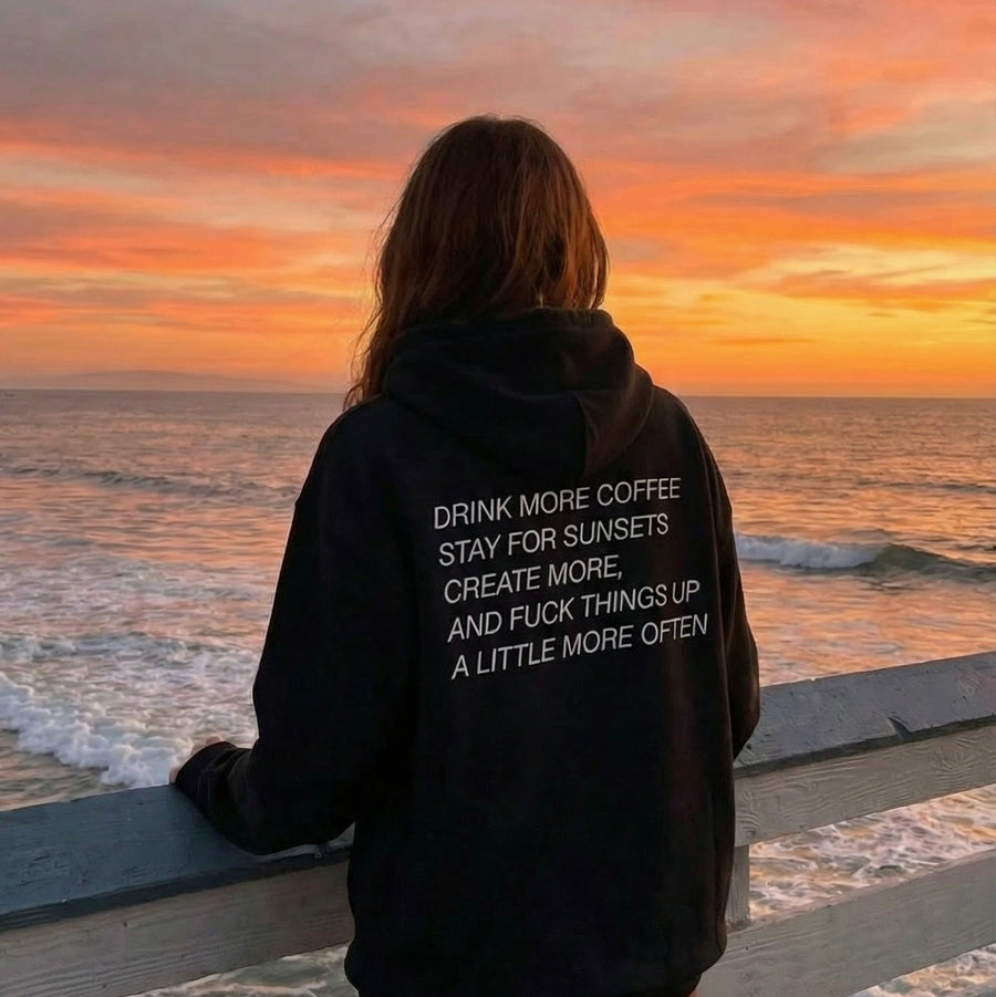 ronwritings hoodie (with backprint)