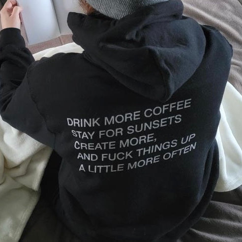 ronwritings hoodie (with backprint)