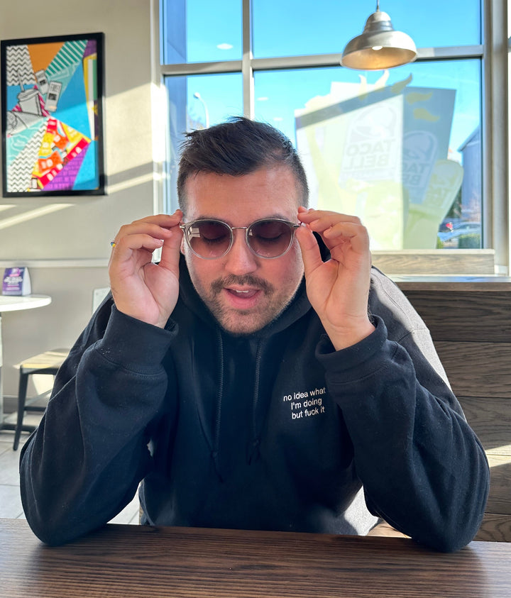 ronwritings shop – no idea what I'm doing but f* it hoodie