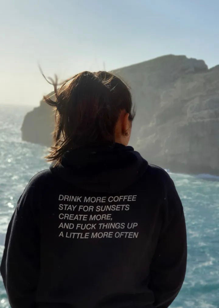 ronwritings hoodie (with backprint) by  ronwritings.