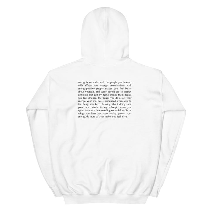 energy is so underrated hoodie by  ronwritings.